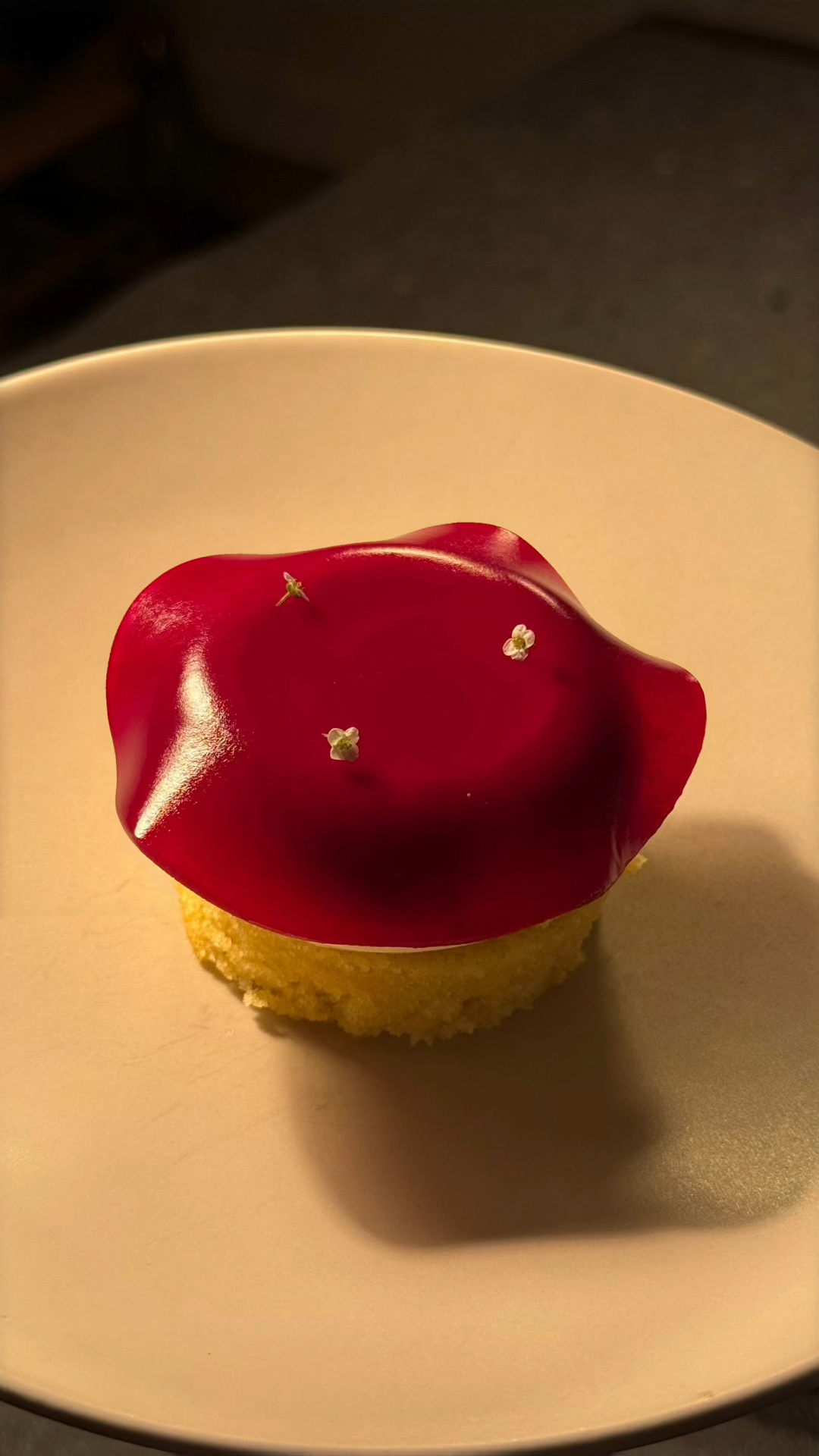 Pardes — plated dessert